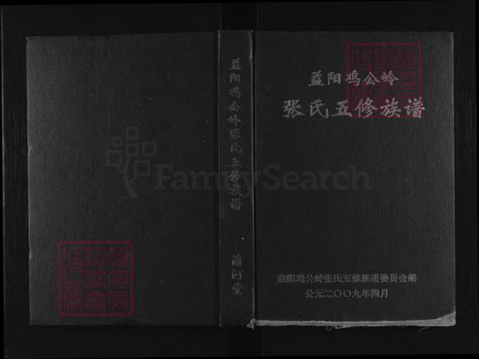 湖南省益阳市张氏清河堂族谱-益阳鸡公岭张氏五修族谱.pdf电子版