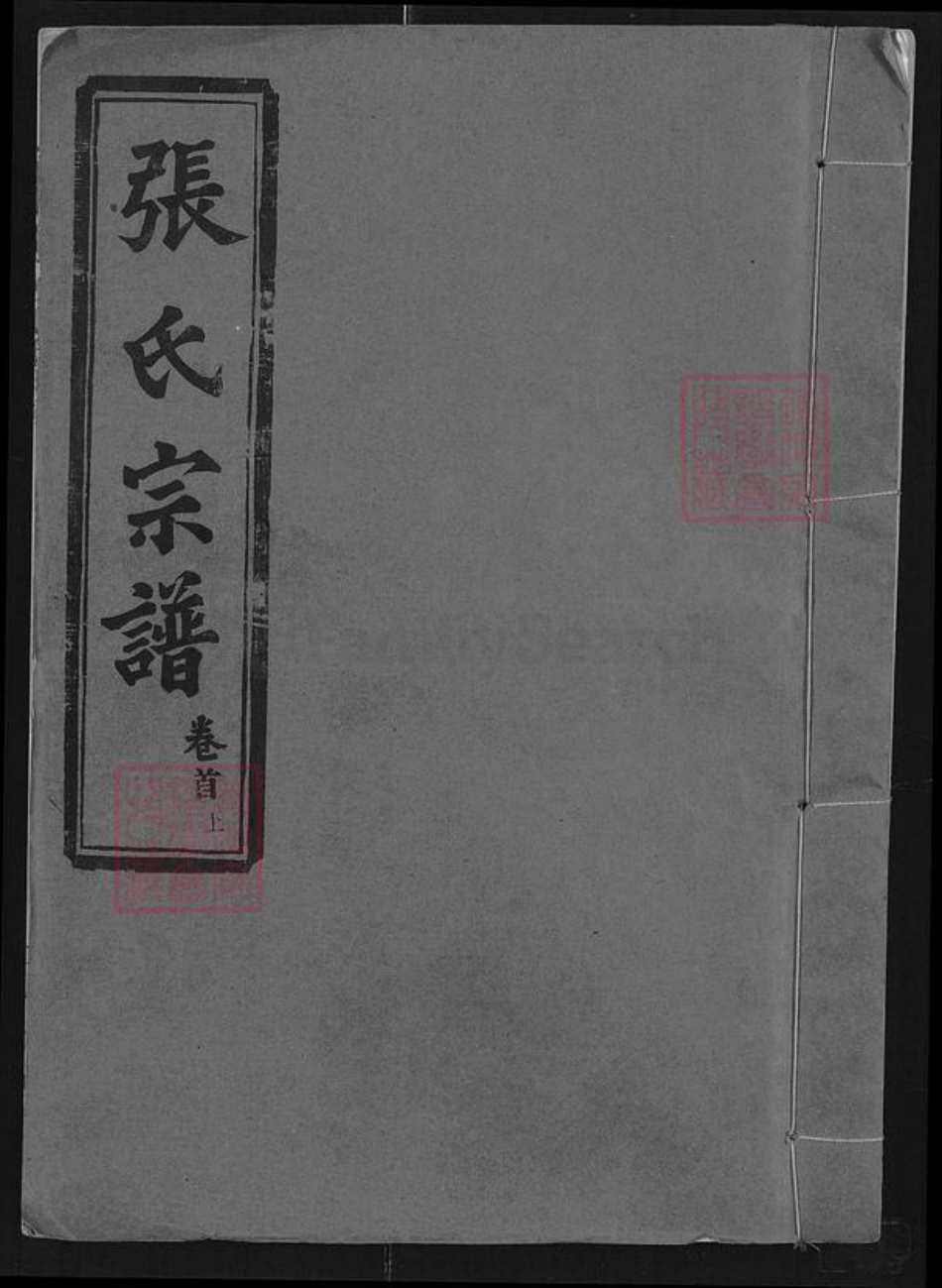 湖北省孝感市汉川市马鞍乡张氏丙铭堂族谱-张氏宗谱.pdf电子版