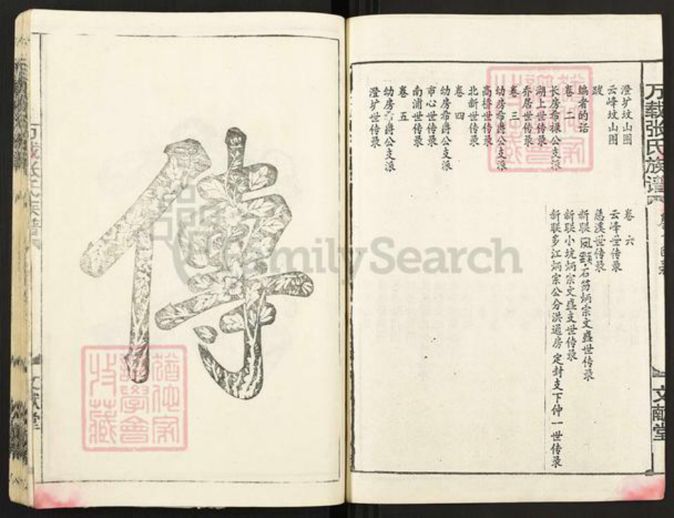 江西省宜春市万载县鹅峰乡张氏文献堂族谱-万载张氏族谱.pdf电子版插图2 江西省宜春市万载县鹅峰乡张氏文献堂族谱-万载张氏族谱.pdf电子版插图2