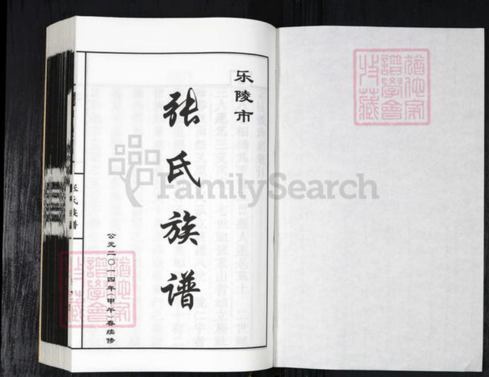 山东省德州市乐陵市张氏族谱-乐陵市张氏族谱.pdf电子版插图1 山东省德州市乐陵市张氏族谱-乐陵市张氏族谱.pdf电子版插图1