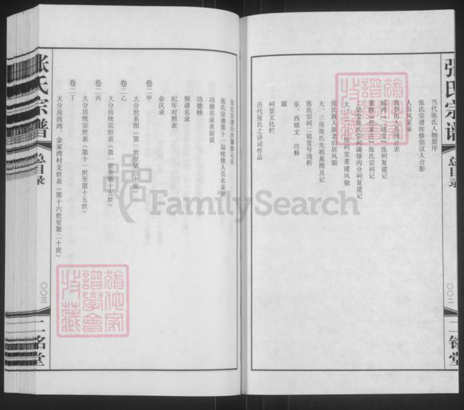 江苏省常州市武进县张氏二铭堂族谱-张氏宗谱.pdf电子版插图3 江苏省常州市武进县张氏二铭堂族谱-张氏宗谱.pdf电子版插图3
