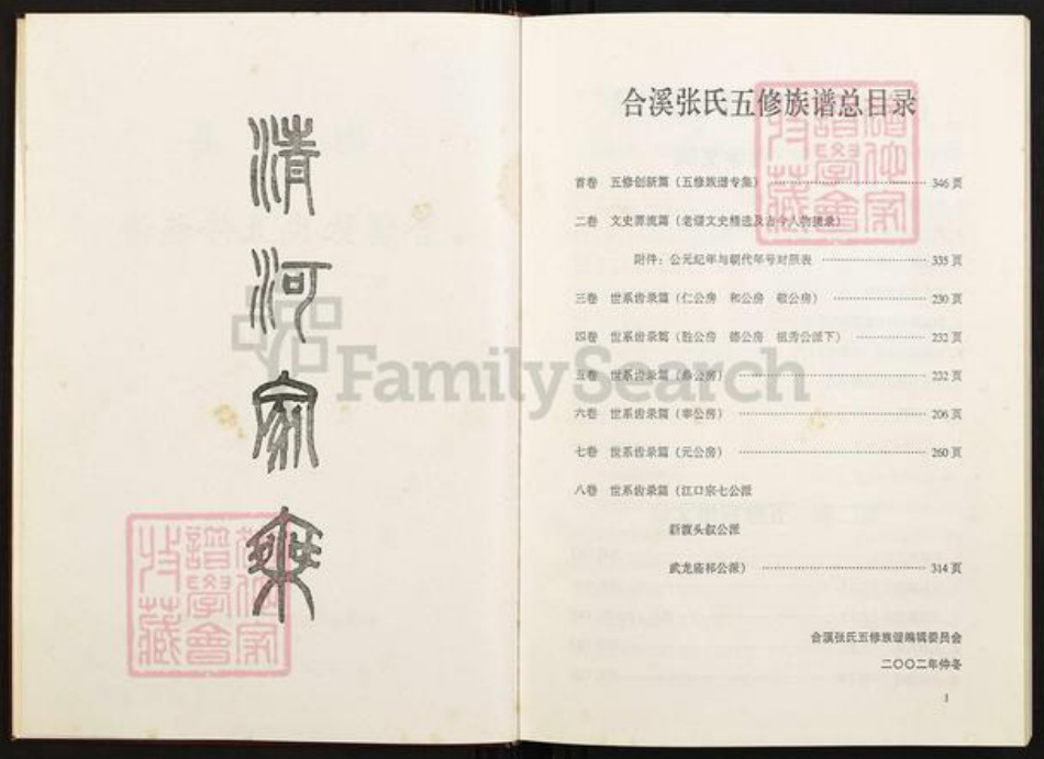 湖南省衡阳市衡南县相市乡张氏孝友堂族谱-衡南县合溪张氏五修族谱.pdf电子版插图2