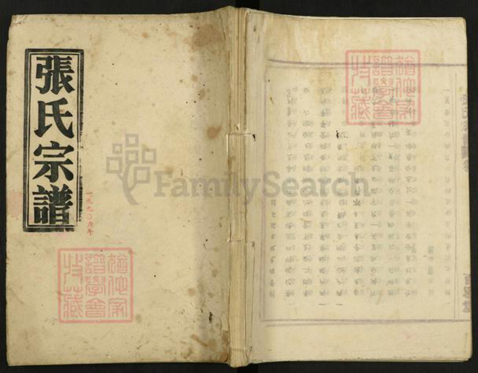 湖北省黄冈市蕲春县蕲州镇张氏百忍堂族谱-张氏宗谱.pdf电子版