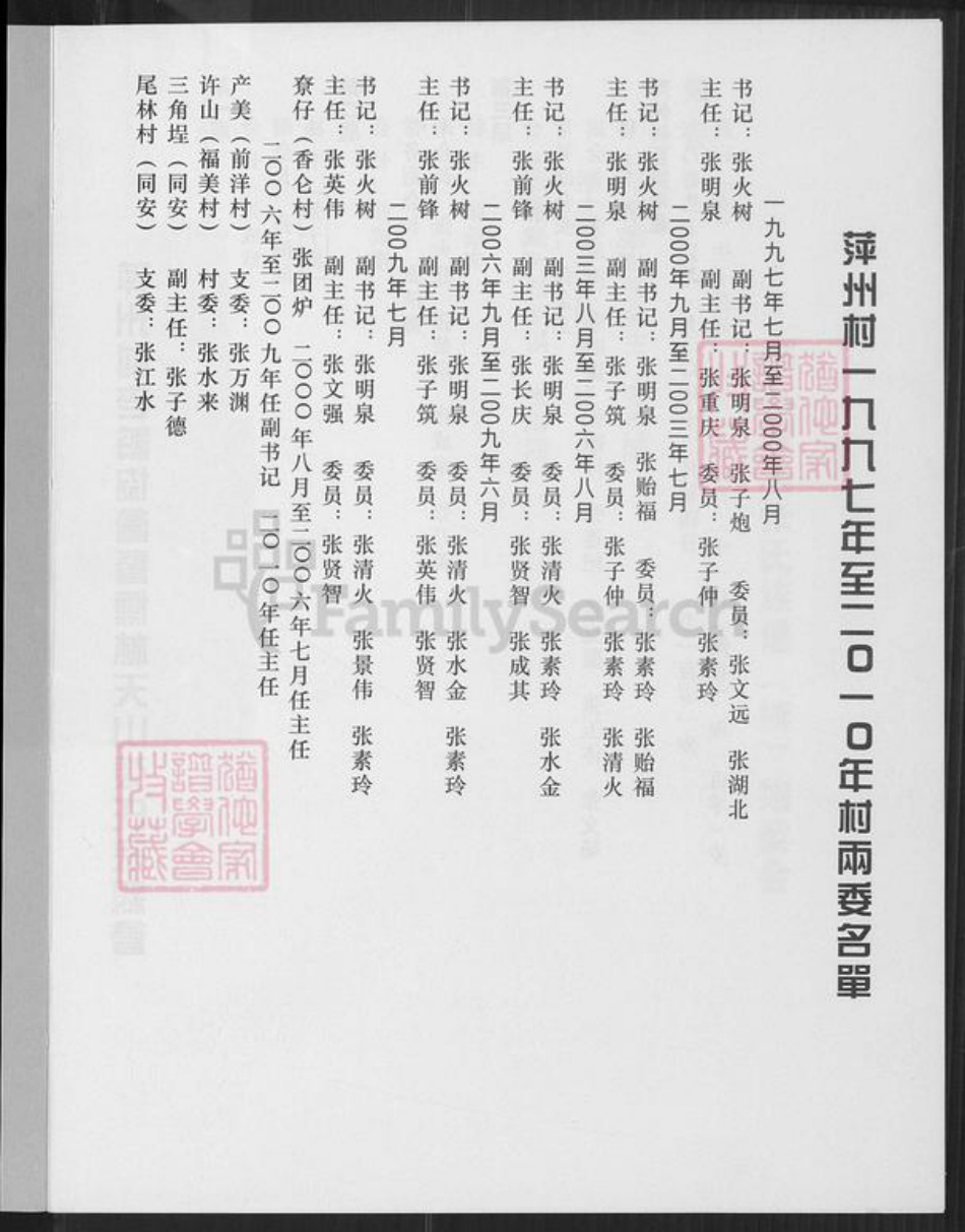福建省泉州市安溪县大坪乡张氏族谱-儒林清溪张氏族谱(续).pdf电子版插图4 福建省泉州市安溪县大坪乡张氏族谱-儒林清溪张氏族谱(续).pdf电子版插图4