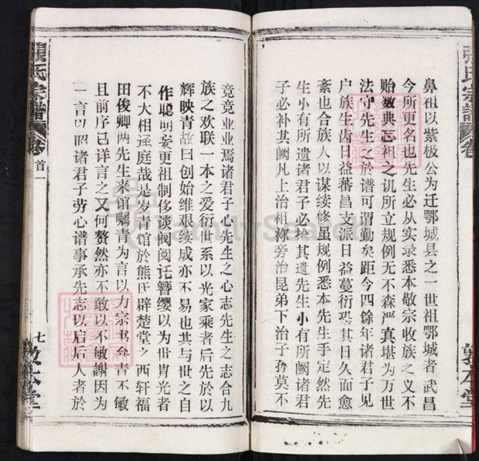 湖北省鄂州市鄂城区张氏敦本堂族谱-张氏宗谱.pdf电子版插图5 湖北省鄂州市鄂城区张氏敦本堂族谱-张氏宗谱.pdf电子版插图5