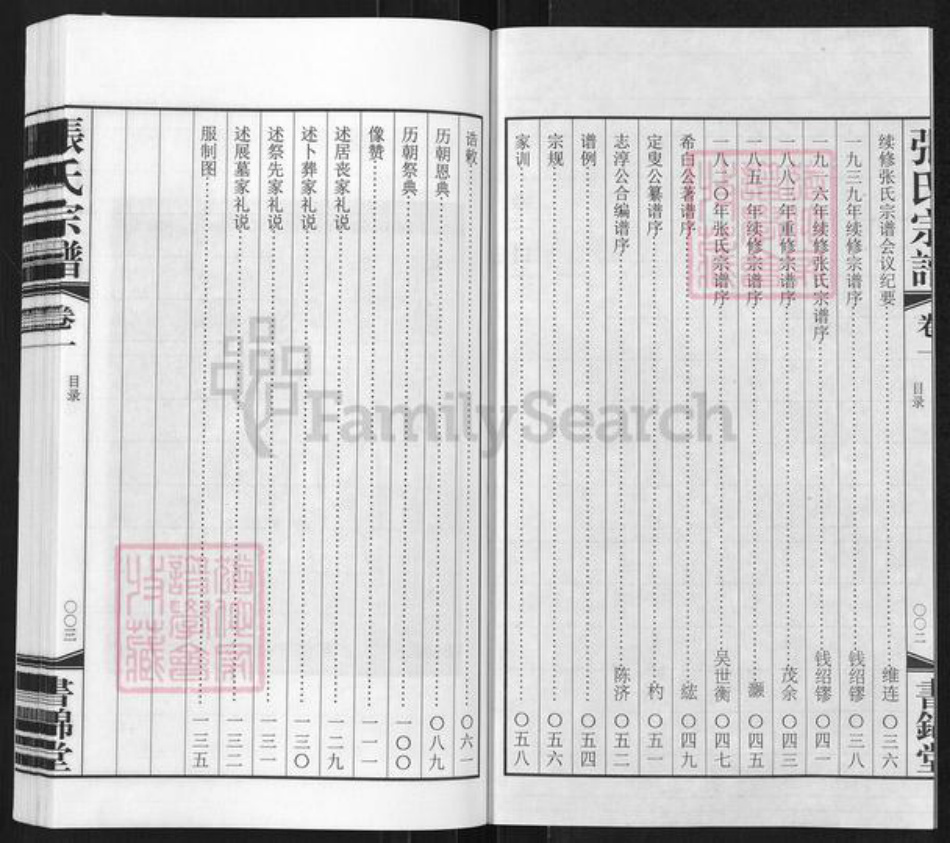 浙江省湖州长兴县煤山镇张氏书锦堂族谱-长兴楼下张氏宗谱.pdf电子版插图3 浙江省湖州长兴县煤山镇张氏书锦堂族谱-长兴楼下张氏宗谱.pdf电子版插图3