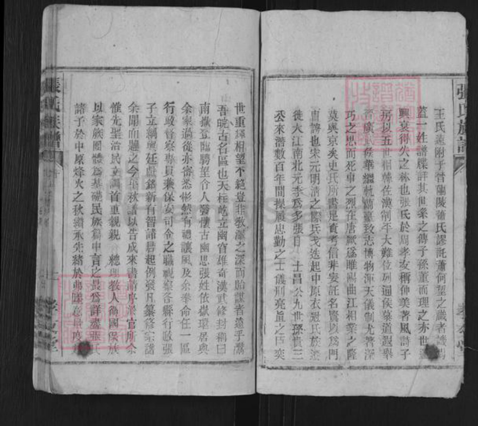 江西省九江市彭泽县张氏孝友堂族谱-张氏族谱.pdf电子版插图2 江西省九江市彭泽县张氏孝友堂族谱-张氏族谱.pdf电子版插图2