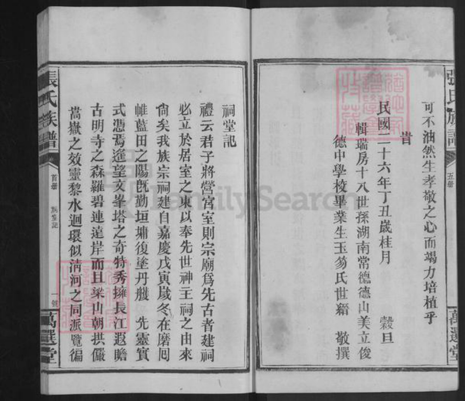 湖南省株洲市茶陵县张氏万选堂族谱-张氏族谱.pdf电子版插图2