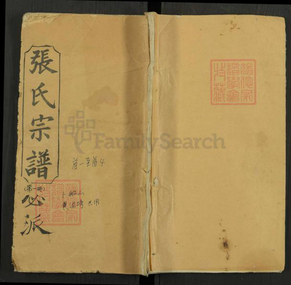湖北省黄冈市罗田县平湖乡张氏选青堂族谱-张氏宗谱.pdf电子版