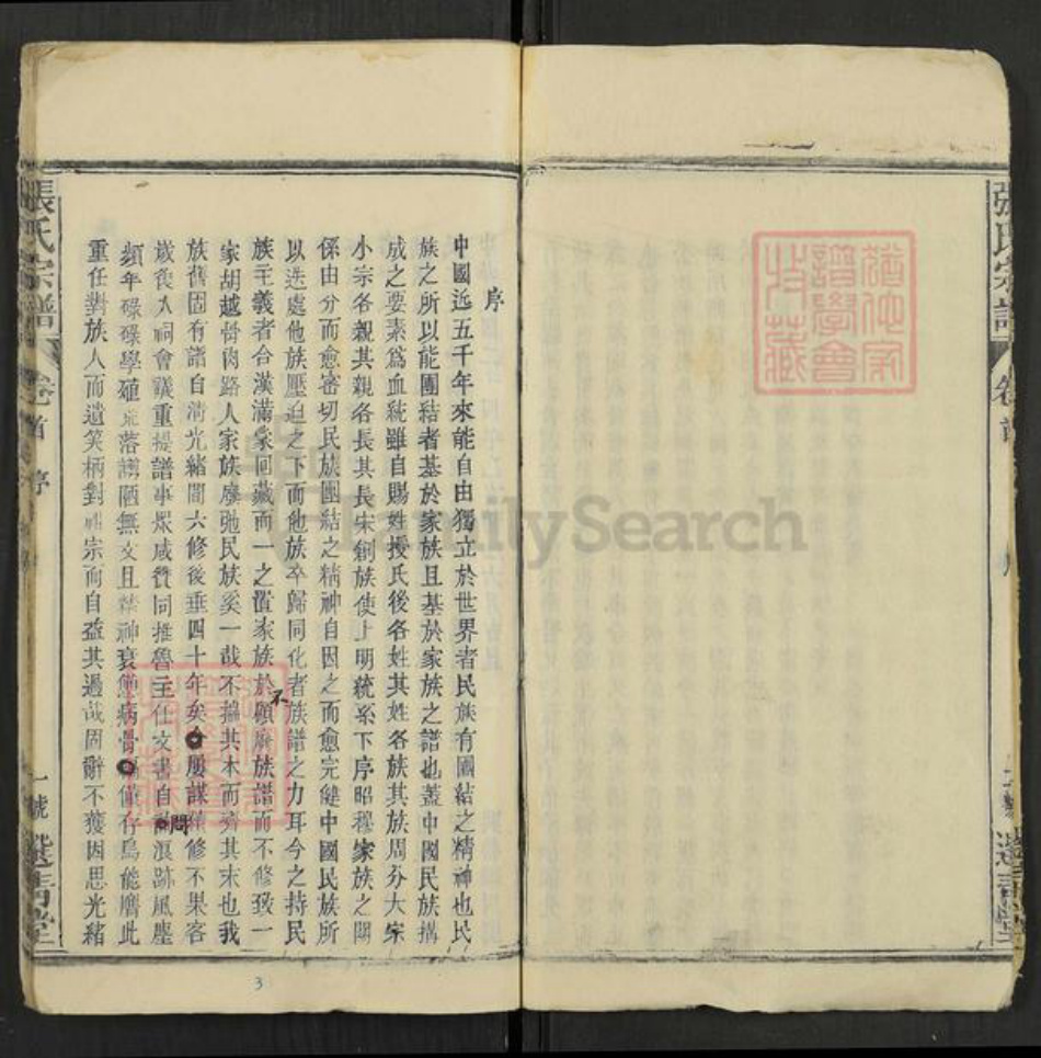 湖北省黄冈市罗田县平湖乡张氏选青堂族谱-张氏宗谱.pdf电子版插图3 湖北省黄冈市罗田县平湖乡张氏选青堂族谱-张氏宗谱.pdf电子版插图3