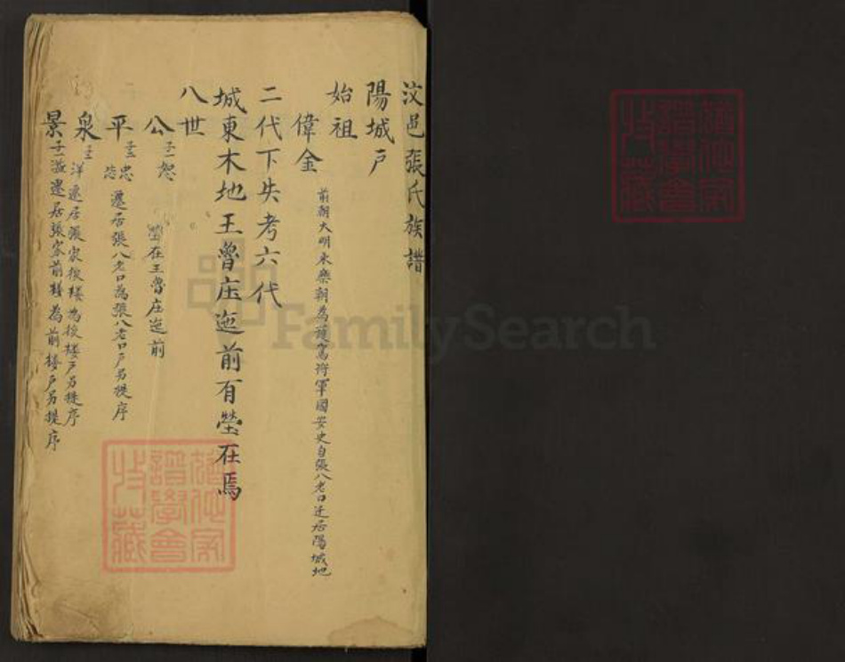 山西省晋城市阳城县张氏族谱-汶邑张氏族谱.pdf电子版插图1 山西省晋城市阳城县张氏族谱-汶邑张氏族谱.pdf电子版插图1