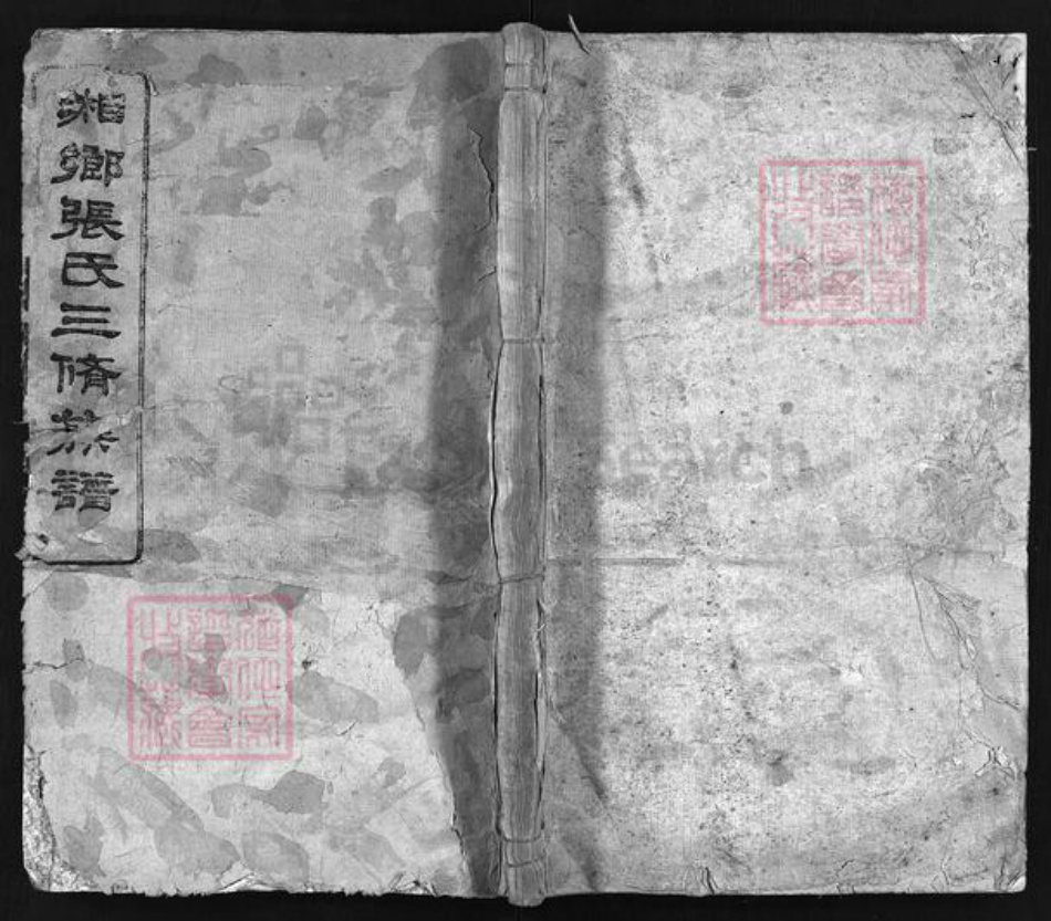 湖南省湘潭市湘潭县张氏族谱-湘乡张氏三修族谱[15卷,首7卷].pdf电子版插图1