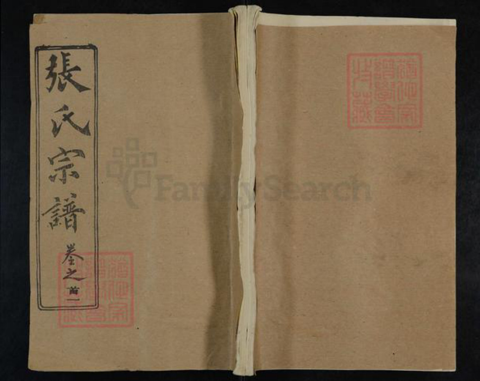 湖北省武汉市新洲区张氏敦本堂族谱-张氏宗谱.pdf电子版