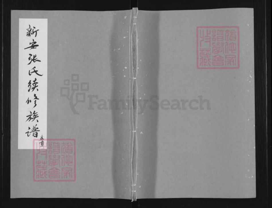 安徽省黄山市歙县张氏族谱-新安张氏续修族谱.pdf电子版