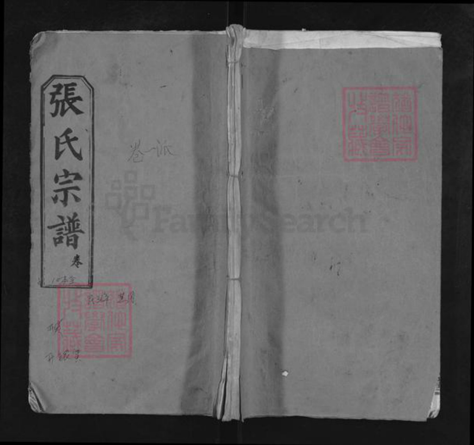 湖北省鄂州市华容区华容镇张氏金鉴堂族谱-张氏宗谱.pdf电子版