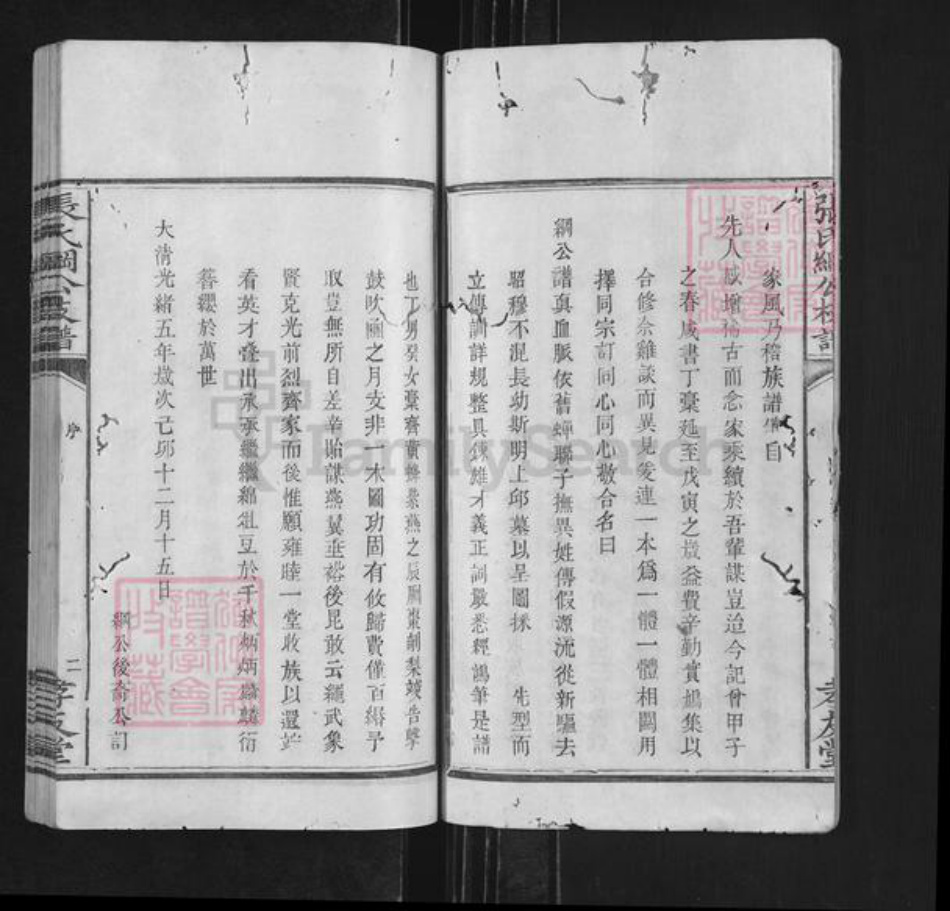 湖南省长沙市浏阳市沿溪镇张氏孝友堂族谱-张氏纲公枝谱.pdf电子版插图2 湖南省长沙市浏阳市沿溪镇张氏孝友堂族谱-张氏纲公枝谱.pdf电子版插图2