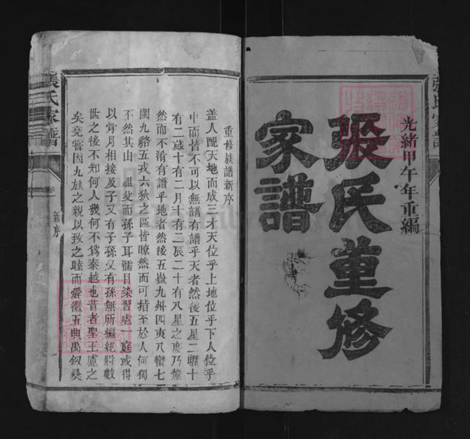福建省三明市宁化县张氏族谱-清河郡张氏家谱.pdf电子版插图1 福建省三明市宁化县张氏族谱-清河郡张氏家谱.pdf电子版插图1