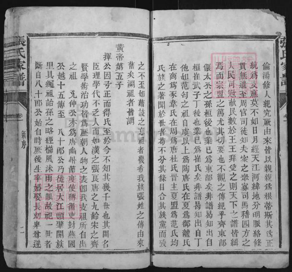 福建省三明市宁化县张氏族谱-清河郡张氏家谱.pdf电子版插图2 福建省三明市宁化县张氏族谱-清河郡张氏家谱.pdf电子版插图2