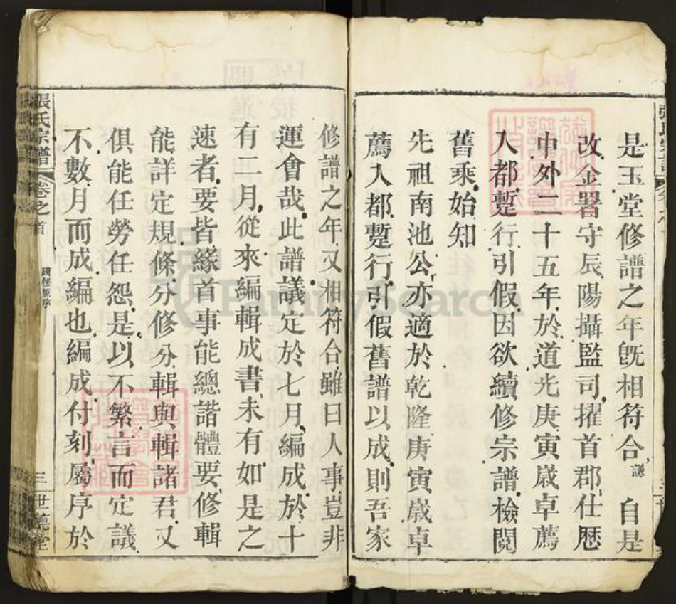 湖北省黄冈市红安县张氏世德堂族谱-张氏宗谱.pdf电子版插图3 湖北省黄冈市红安县张氏世德堂族谱-张氏宗谱.pdf电子版插图3