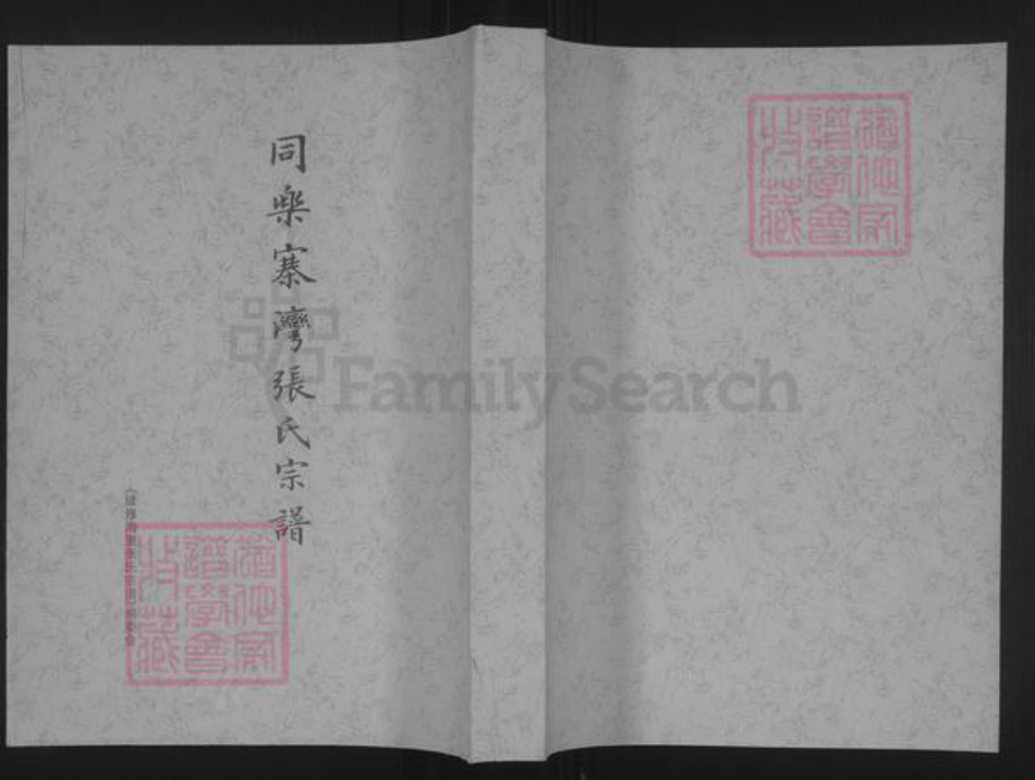 山西省忻州市原平市崞阳镇张氏族谱-同乐寨湾张氏宗谱.pdf电子版