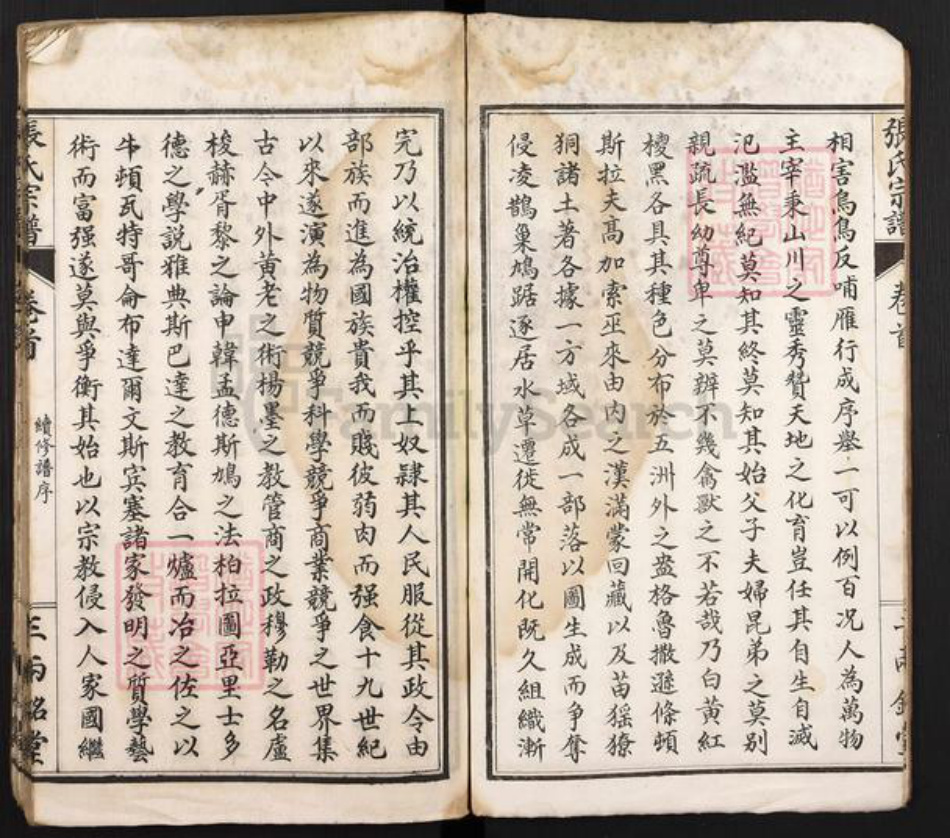 湖北省黄冈市张氏两铭堂族谱-张氏宗谱.pdf电子版插图4 湖北省黄冈市张氏两铭堂族谱-张氏宗谱.pdf电子版插图4