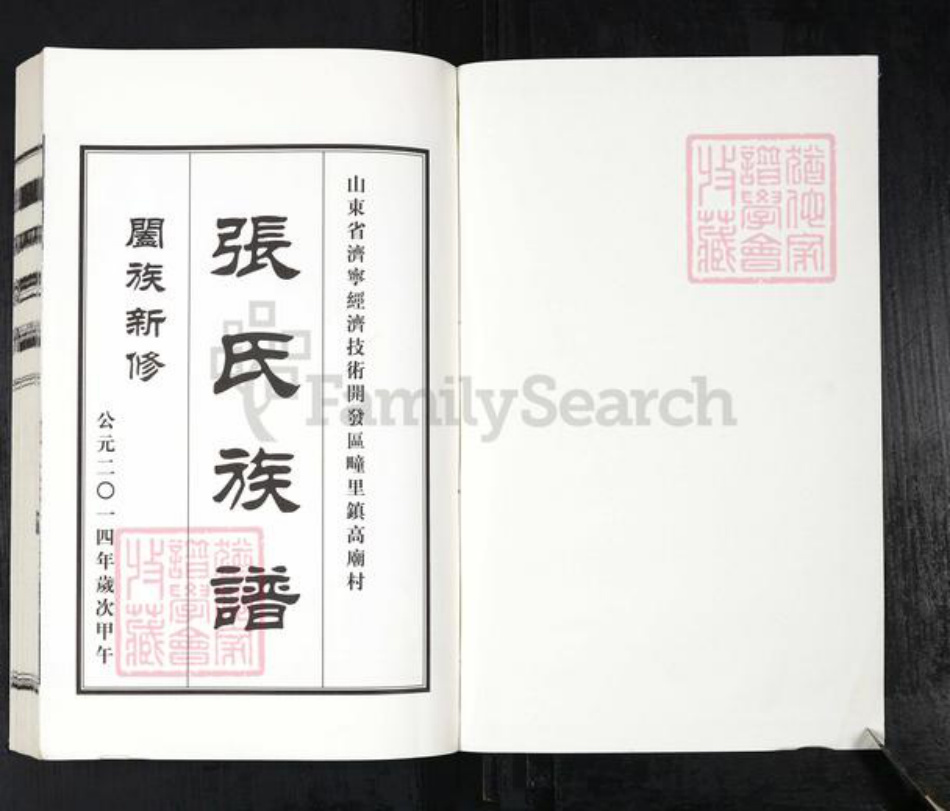 山东省济宁市张氏族谱-张氏族谱.pdf电子版插图1 山东省济宁市张氏族谱-张氏族谱.pdf电子版插图1