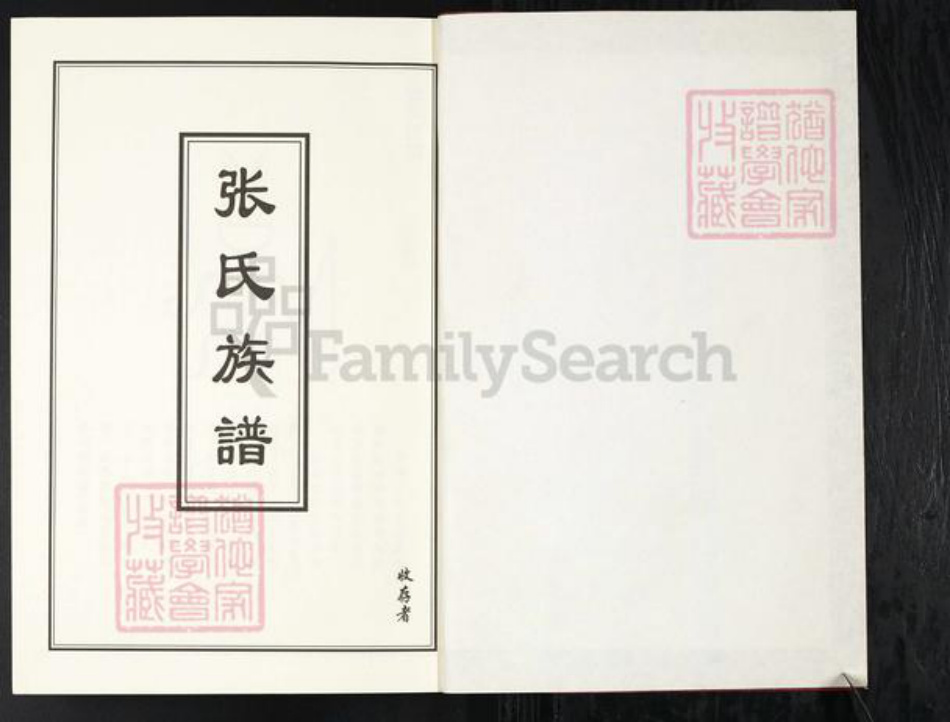 山东省青岛市张氏族谱-张氏族谱.pdf电子版插图1