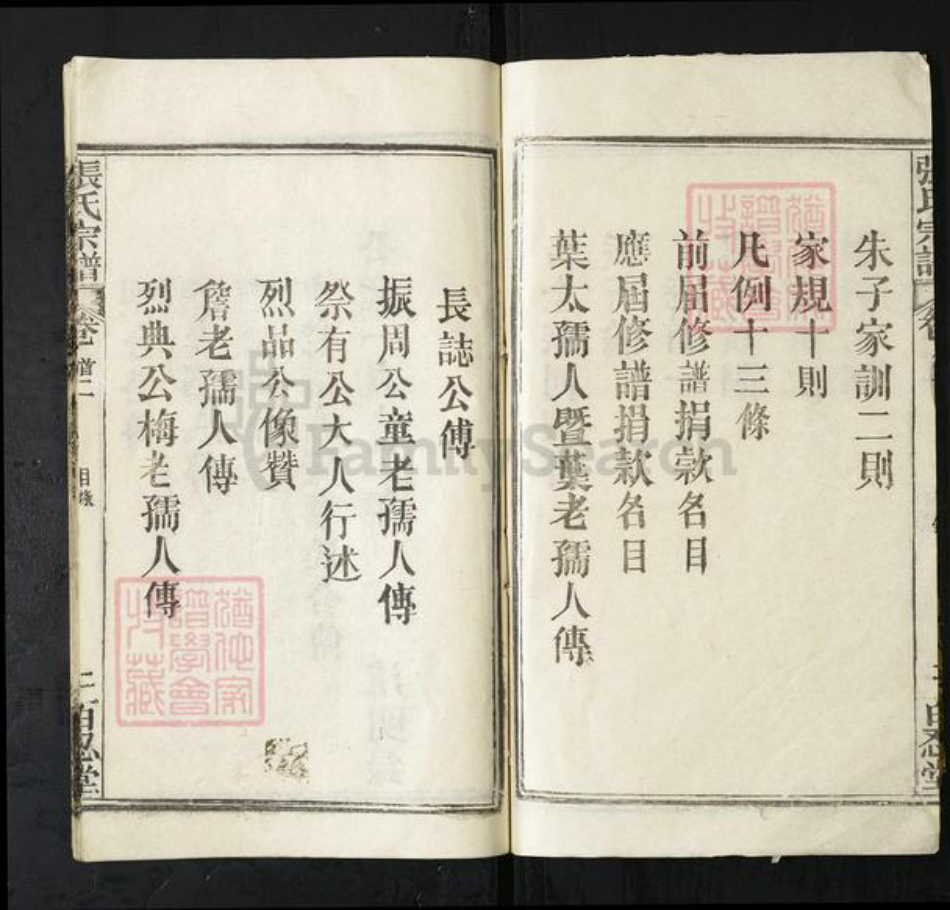 湖北省武汉市新洲区张氏百忍堂族谱-张氏宗谱.pdf电子版插图5 湖北省武汉市新洲区张氏百忍堂族谱-张氏宗谱.pdf电子版插图5