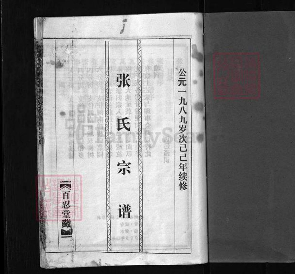 湖北省黄冈市张氏族谱-张氏宗谱 [35卷,首1卷].pdf电子版插图2