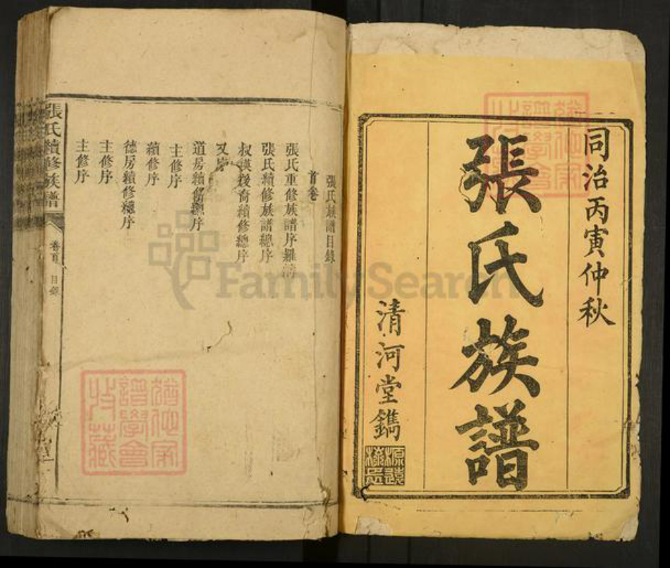 湖南省郴州市张氏清河堂族谱-张氏续修族谱.pdf电子版插图1 湖南省郴州市张氏清河堂族谱-张氏续修族谱.pdf电子版插图1