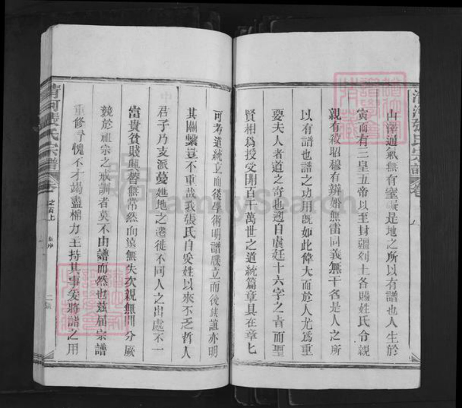 江西省上饶市上饶县湖村乡张氏族谱-清河张氏宗谱.pdf电子版插图2 江西省上饶市上饶县湖村乡张氏族谱-清河张氏宗谱.pdf电子版插图2