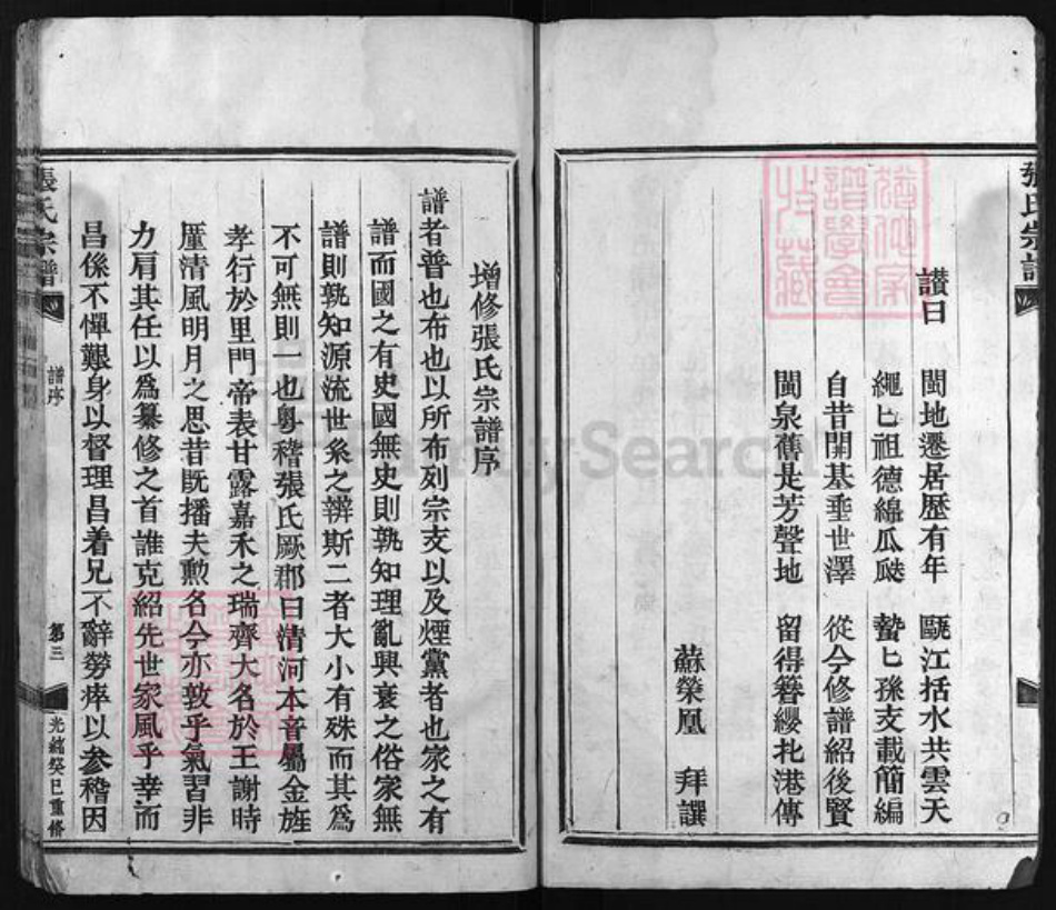 浙江省温州市平阳县张氏族谱-张氏宗谱 [不分卷].pdf电子版插图4