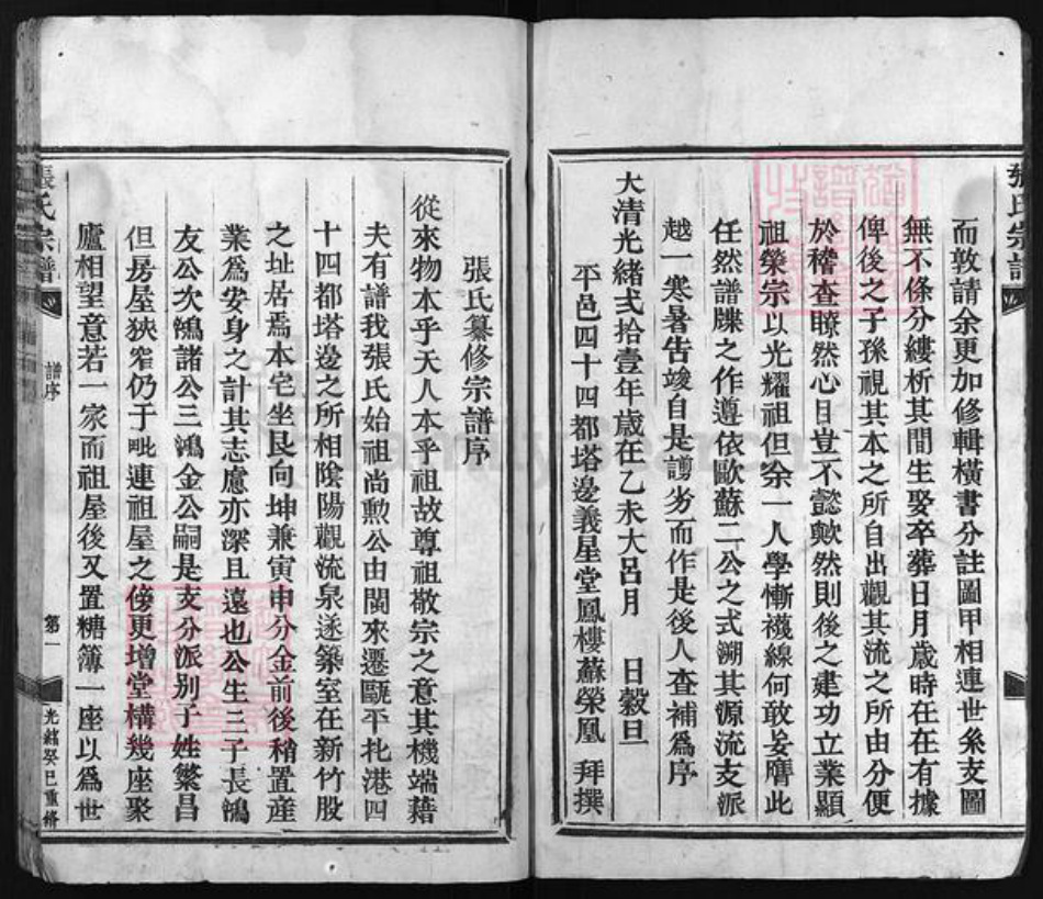 浙江省温州市平阳县张氏族谱-张氏宗谱 [不分卷].pdf电子版插图5