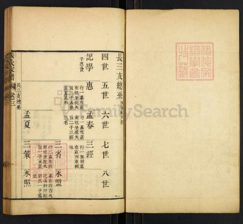 山东省泰安市张氏族谱-张氏家谱.长三支总系.pdf电子版插图1 山东省泰安市张氏族谱-张氏家谱.长三支总系.pdf电子版插图1