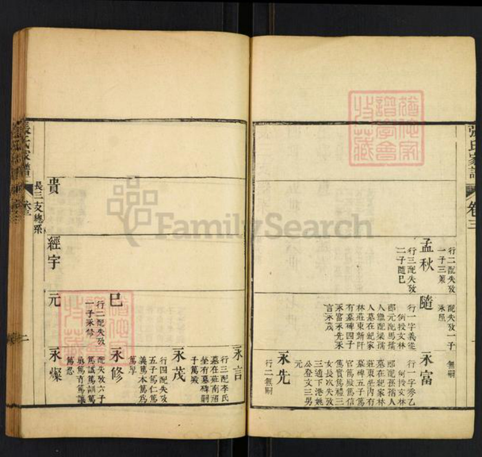 山东省泰安市张氏族谱-张氏家谱.长三支总系.pdf电子版插图2 山东省泰安市张氏族谱-张氏家谱.长三支总系.pdf电子版插图2