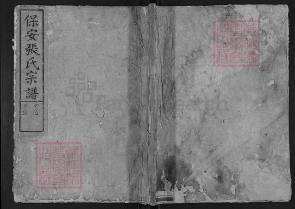 浙江省衢州江山市保安乡张氏清河堂族谱-保安张氏宗谱.pdf电子版