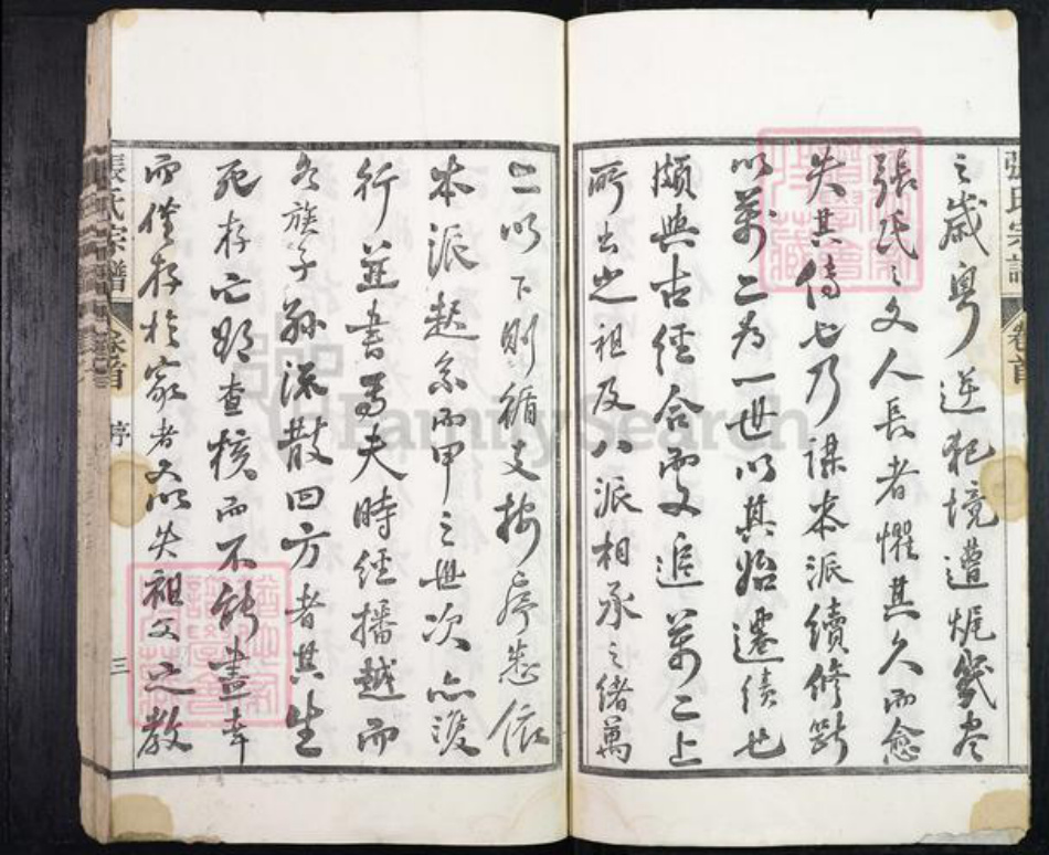 安徽省宣城市绩溪县张氏族谱-绩溪张氏宗谱.pdf电子版插图4 安徽省宣城市绩溪县张氏族谱-绩溪张氏宗谱.pdf电子版插图4