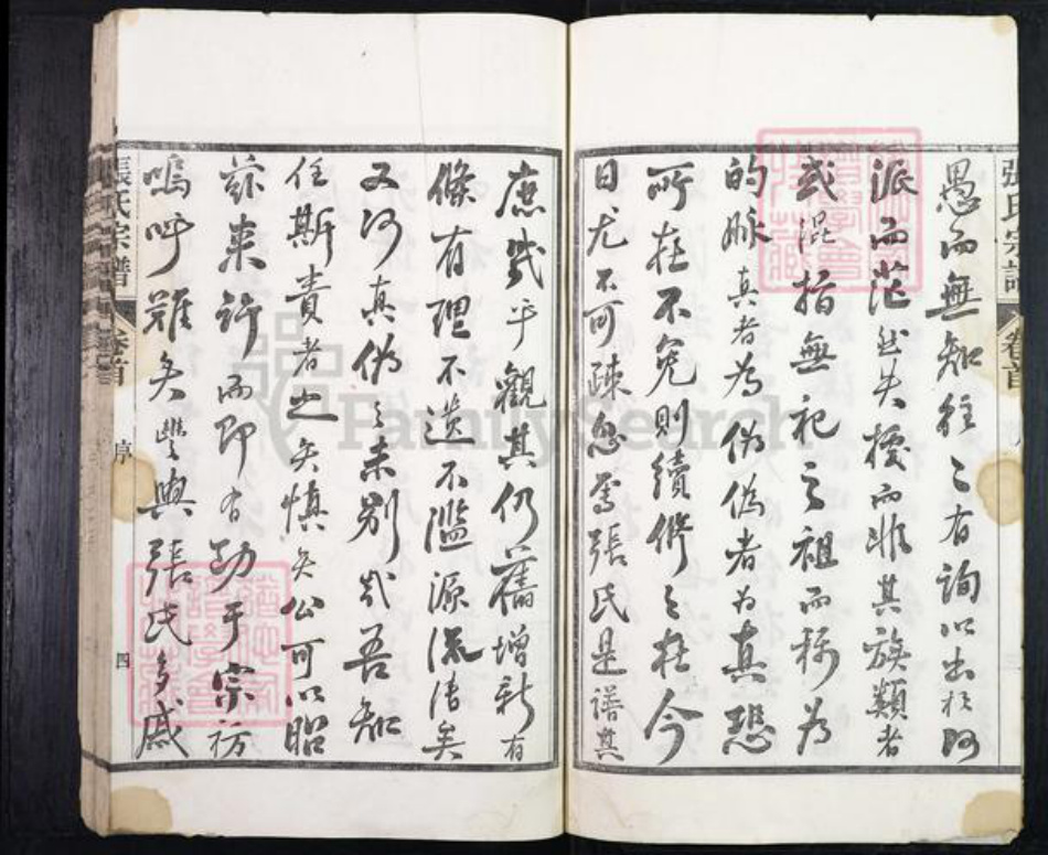 安徽省宣城市绩溪县张氏族谱-绩溪张氏宗谱.pdf电子版插图5 安徽省宣城市绩溪县张氏族谱-绩溪张氏宗谱.pdf电子版插图5