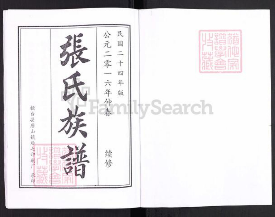 山东省淄博市高青县青城镇张氏族谱-山东高青姚家套张氏族谱.pdf电子版插图2