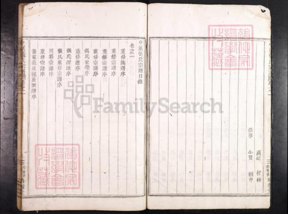 浙江省绍兴新昌县巧英乡张氏㫥穆堂族谱-中溪张氏宗谱.pdf电子版插图3 浙江省绍兴新昌县巧英乡张氏㫥穆堂族谱-中溪张氏宗谱.pdf电子版插图3