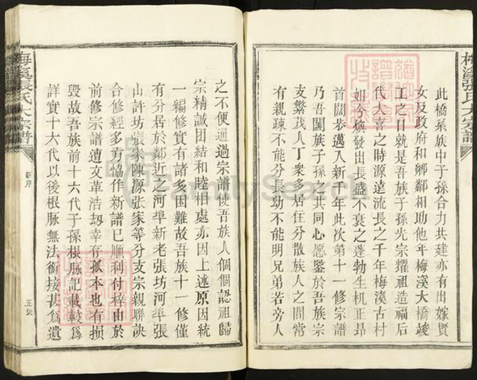 江西省抚州市临川区张氏族谱-眉溪张氏大宗谱.pdf电子版插图5 江西省抚州市临川区张氏族谱-眉溪张氏大宗谱.pdf电子版插图5