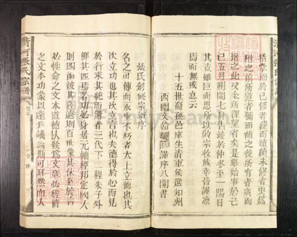 江西省上饶市上饶县张氏族谱-清河张氏宗谱.pdf电子版插图4 江西省上饶市上饶县张氏族谱-清河张氏宗谱.pdf电子版插图4
