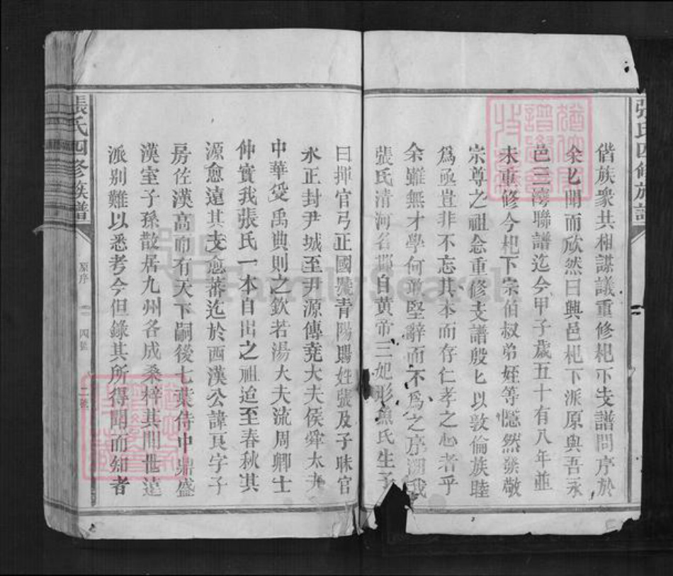 江西省抚州市南丰县江西省赣州市兴国县鼎龙乡张氏族谱-张氏四修族谱.pdf电子版插图3 江西省抚州市南丰县江西省赣州市兴国县鼎龙乡张氏族谱-张氏四修族谱.pdf电子版插图3