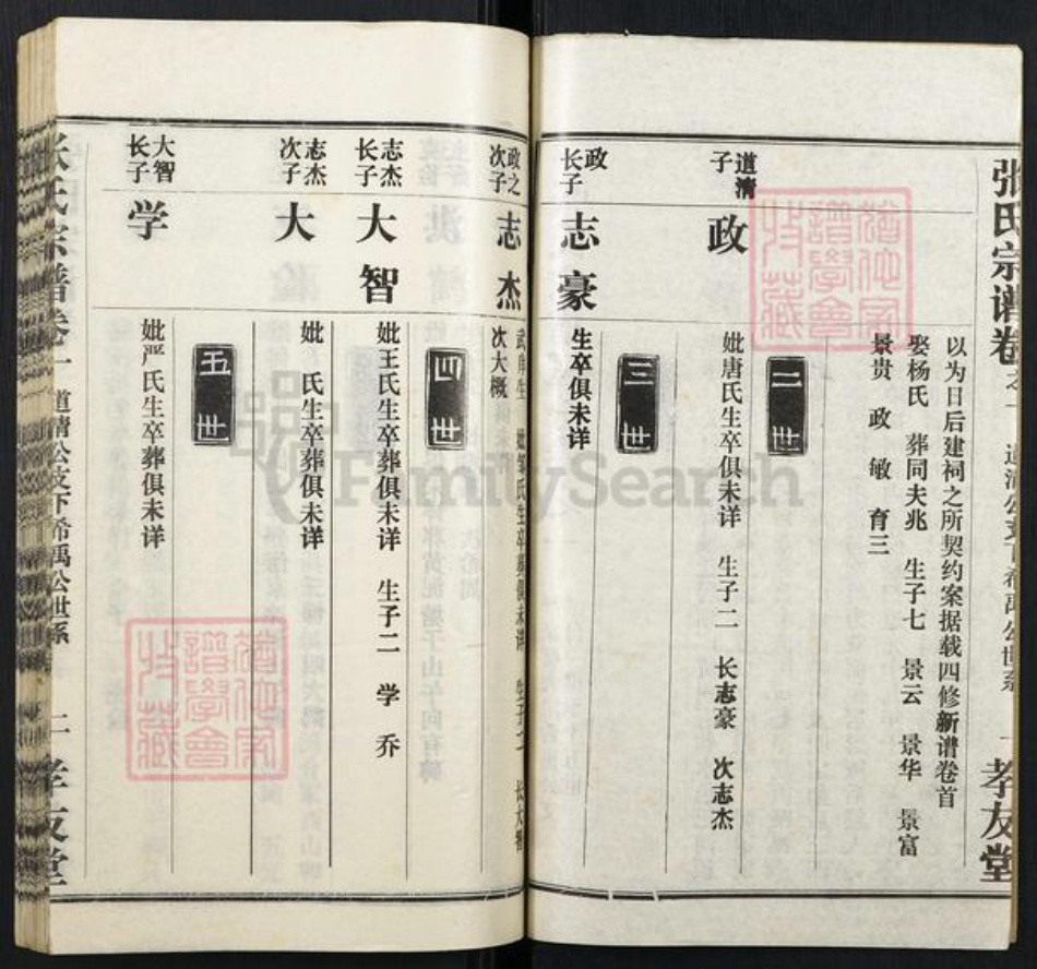 湖北省黄冈市张氏族谱-张氏宗谱.pdf电子版插图2 湖北省黄冈市张氏族谱-张氏宗谱.pdf电子版插图2