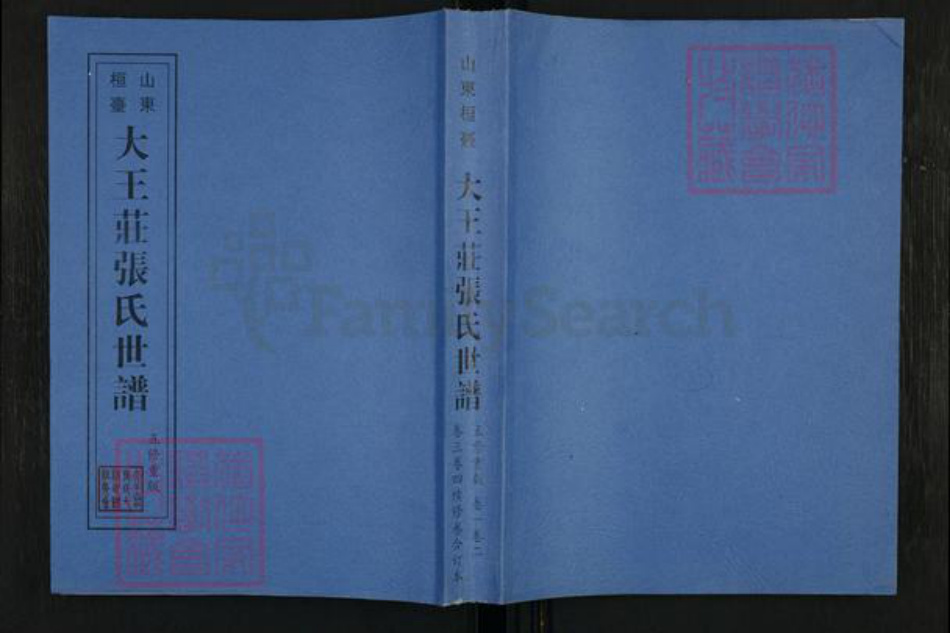 山东省淄博市桓台县张氏族谱-张氏世谱[4卷].pdf电子版