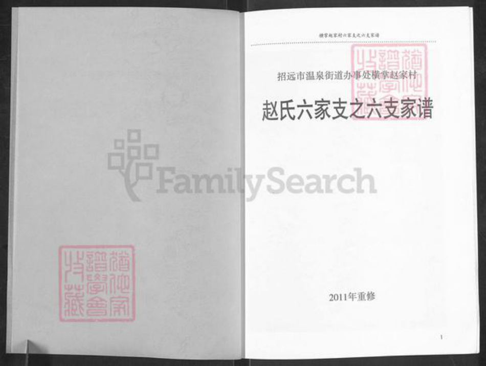 山东省烟台市招远市赵氏族谱-赵氏六家支之六支家谱.pdf电子版插图2