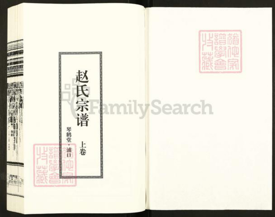 浙江省金华市兰溪市赵氏琴鹤堂族谱-赵氏宗谱.pdf电子版插图1