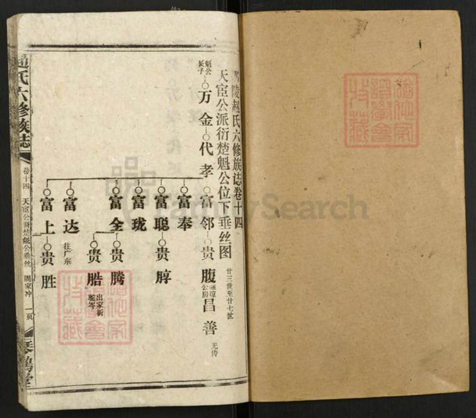 湖南省邵阳市赵氏琴鹤堂族谱-邵陵赵氏六修族谱.pdf电子版插图1