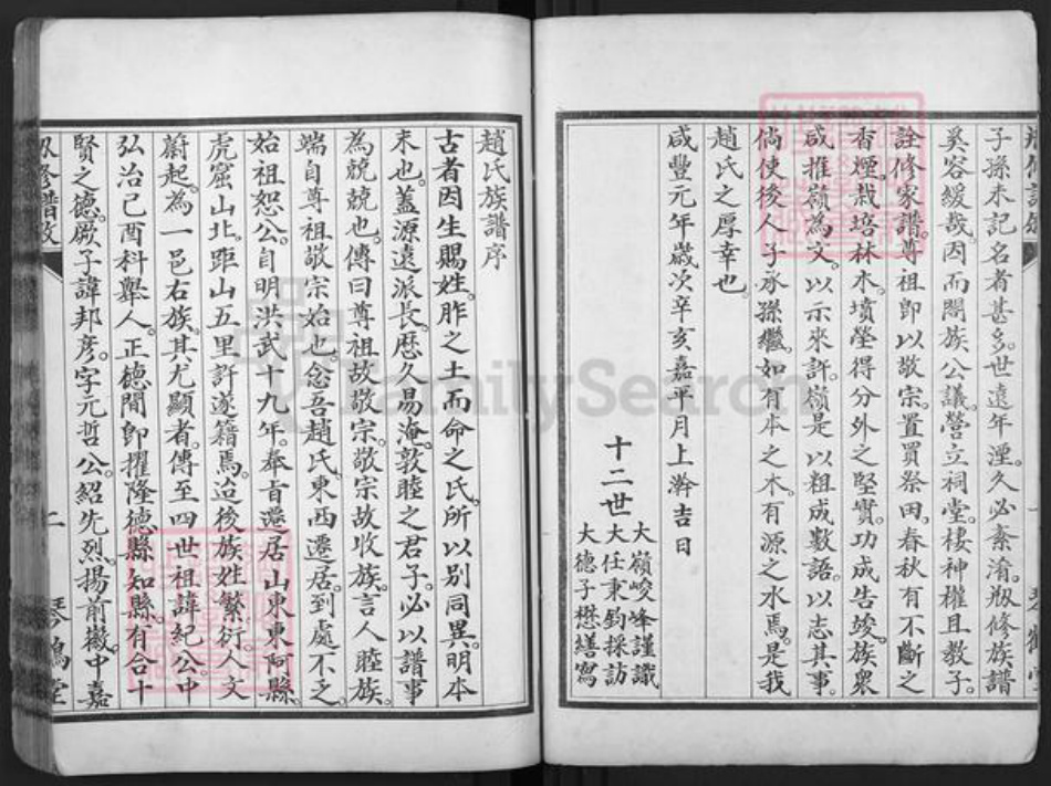 山东省聊城市东阿县赵氏琴鹤堂族谱-谷城赵氏族谱.pdf电子版插图3