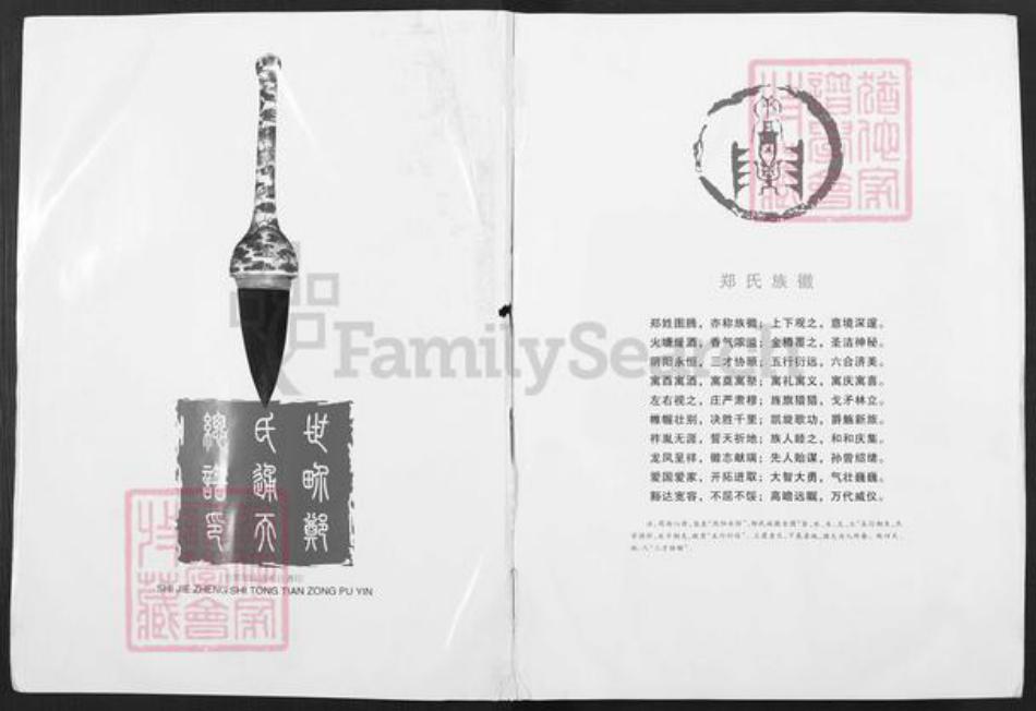 河南省郑州市荥阳市郑氏荥阳堂族谱-郑氏族系大典.pdf电子版插图1 河南省郑州市荥阳市郑氏荥阳堂族谱-郑氏族系大典.pdf电子版插图1